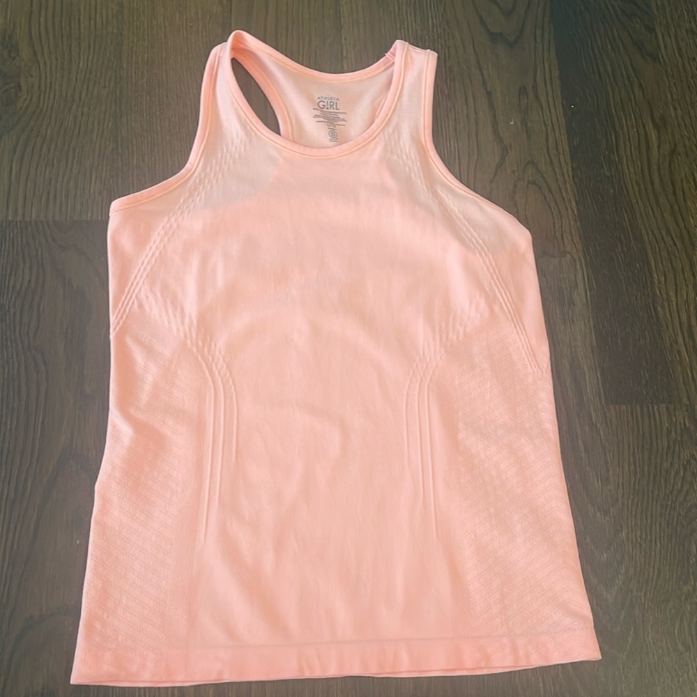 Orange Athletic Tank Top